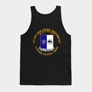 371st Infantry Regiment - DUI (V0) - Black Devils Tank Top